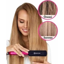 Allians Profesyonel Seramik Kaplama Saç Düzleştirici, Yüksek Isı ve 4 Kademeli Ayar