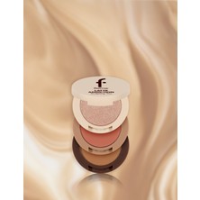 Flormar Latte 3 Katlı Allık & Aydınlatıcı & Bronzer Paleti