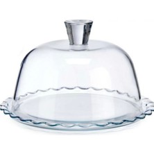 Özbience Kek Servis Fanusu, 24X18 Cm, Şık ve Pratik Mutfak Gereci