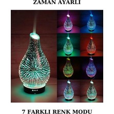 PremiumPort Modern Led'li Hava Nemlendirici ve Aromaterapi Dekoratif Cihaz