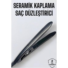 Allians Saç Düzleştirici LED Ekranlı, Isı Ayarlı, Seramik Kaplama, Profesyonel