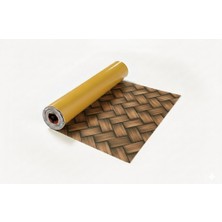 Tink Kendinden Yapışkanlı Keçe Duvar Kağıdı Balıksırtı Desenli 48x280 cm (6 Adet - 8 M²)