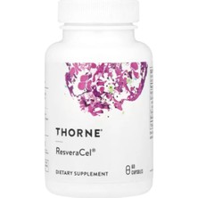 Thorne Resveracel - Nicotinamide Riboside With Quercetin Phytosome & Resveratrol - Healthy Aging 60 Caps