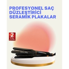 Allians Saç Düzleştirici Seramik Plakalı 230°C, Hızlı Isınma, 360° Dönebilen Kablo