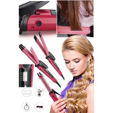 Allians Bayanlar Için Seramik Plakalı Saç Düzleştirici ve Bigudi Makinesi