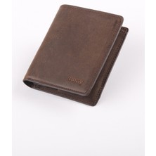 Ancora Leather Hakiki Deri Rfıd Korumalı Erkek Cüzdan 43205 Kahve