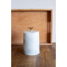 Özbience Beyaz Mermer Baharatlık, Şık ve Dayanıklı Mutfak Aksesuarı