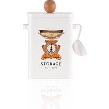 Özbience Pratik ve Şık Saklama Kabı, 13X20X28 Cm, Mutfak Düzeni Için Ideal