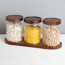 Özbience Renkli 3'lü Baharatlık Seti, Şık ve Kullanışlı Mutfak Gereçleri