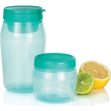 Özbience Çok Amaçlı Saklama Kabı Çift Set 825ML ve 325ML, Pratik ve Şık Kullanım