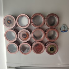 Özbience Pratik Mıknatıslı Baharatlık Seti, Çekmeceli ve Şık Tasarım