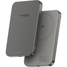 Empower By Panzerglass 5000MAH Powerbank Titanium Gri