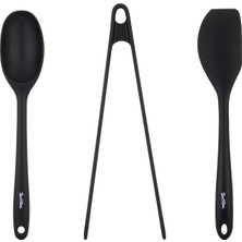 Özbience Silikon Füme 3'lü Büyük Hazırlık Seti, Pratik ve Şık Mutfak Çözümü