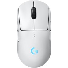 Logitech G Pro 2 910-007303 Beyaz Lightspeed Hero Şarjlı Optik Kablosuz Oyuncu Mouse Teşhir
