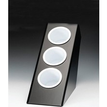 Özbience Şık ve Kullanışlı Polikarbon Kahve-Çay Kaşığı Standı, Düzenli Sunum Sağlar