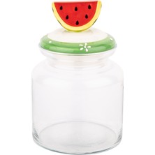 Özbience Seramik Kapaklı Kavanoz 1085ML, Şık ve Pratik Saklama Çözümü