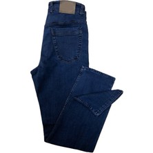 Gruva Erkek Normal Rahat Kesim Yüksek Bel Likralı Esnek Klasik Kot Pantolon