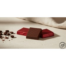 Nutat Kırmızı Sargılı Kalın Kare Çikolata – Fındık Kremalı & Parçacıklı 500 GR.