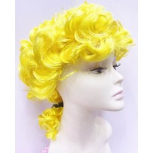 Ett Marquis Baroque Peruk Barok Dönem Yargıç Peruğu Sarı Renk Dinç Store - 004982