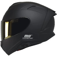 Mts X-340 Full Face Kask Siyah