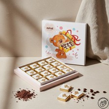 Nutat Çikolata Nutat Sevimli Ayıcık Erkek Bebek Çikolatası – 32’li