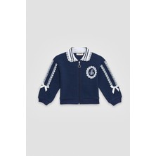 GB Baby Bg Store Kız Bebek Lacivert Eşofman Üstü