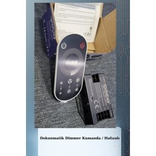 Dokunmatik Dimmer Kumanda 36A LED Şerit Işık Kontrol Ünitesi /1 Adet