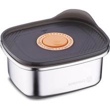 Özbience Pratik 4'lü Çelik Saklama Kabı Seti 300 Ml, Sağlıklı ve Dayanıklı