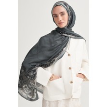 Carell Olea Incira Viskon Şal Antrasit