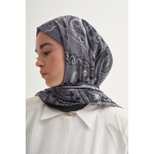 Carell Liora Gri Nilla Pamuklu Şal