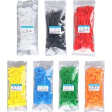 Fantastik Store Ennalbur 22146 Renkli Hat Kablo Bağı 7 Renk 700 Adet