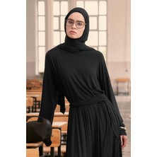 Carell Micro Modal Tunik Siyah