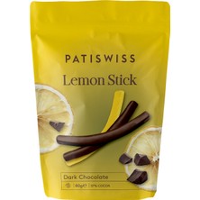 Patiswiss Bitter Çikolata Kaplı Limon Çubukları 80g