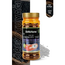 Shiffa Home Çörekotu Yağı Softjel 1000 mg 100 Softjel Kapsül