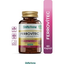 Shiffa Home Ferrovitec Üzün Çekirdeği Ekstresi 710 mg 60 Kapsül
