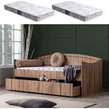 Setay Yavrulu Karyola, Akasya Yavrulu Yatak + 2 Adet Comfort Yatak