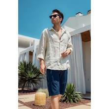 Ters Fermuar Erkek Şort Mayo Rks-08 Laci