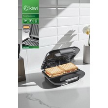 Özbience 750W Mini Tost Makinesi, Pratik ve Şık Tasarım, Hızlı Tostlama