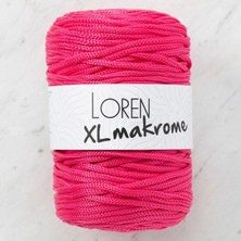 Loren Xl Makrome Fuşya El Örgü İpi - R013 - 33713