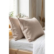 giftkonsept Pamuklu Fermuarlı 50X70 cm 2'li Yastık Kılıfı