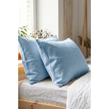 giftkonsept Pamuklu Fermuarlı 50X70 cm 2'li Yastık Kılıfı