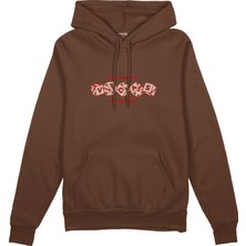 The Lucid Lab What Happened In Vegas Stays In Vegas  Oversize Hoodie - Kahverengi