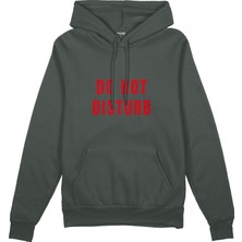 The Lucid Lab Do Not Disturb  Oversize Hoodie - Antrasit