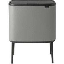 Brabantia Bo Mıneral Concrete Grey Dokunmatik Çöp Kutusu 36L