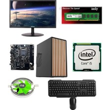 EFSOFFİCE0004-2 - I5 2. Nesil 8gb Ram 256GB SSD 20 Inç Monitör Klavye Mouse Set Ofis Bilgisayarı
