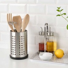 Özbience Altlıklı Çatal Bıçaklık, Paslanmaz Çelik, 18 Cm, Şık ve Kullanışlı Tasarım