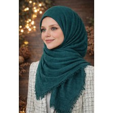 Bonjela Bürümcük Şal Koyu Yeşil