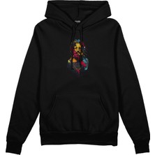 The Lucid Lab Zeus  Oversize Hoodie - Siyah