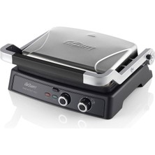 Arzum Geniş Kapasiteli 2000W Inox Tost ve Izgara Makinesi, Şık ve Dayanıklı