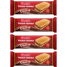 Ülker Çokokrem Kremalı Sandviç Pötibör Bisküvi 229 gr x 4 Adet